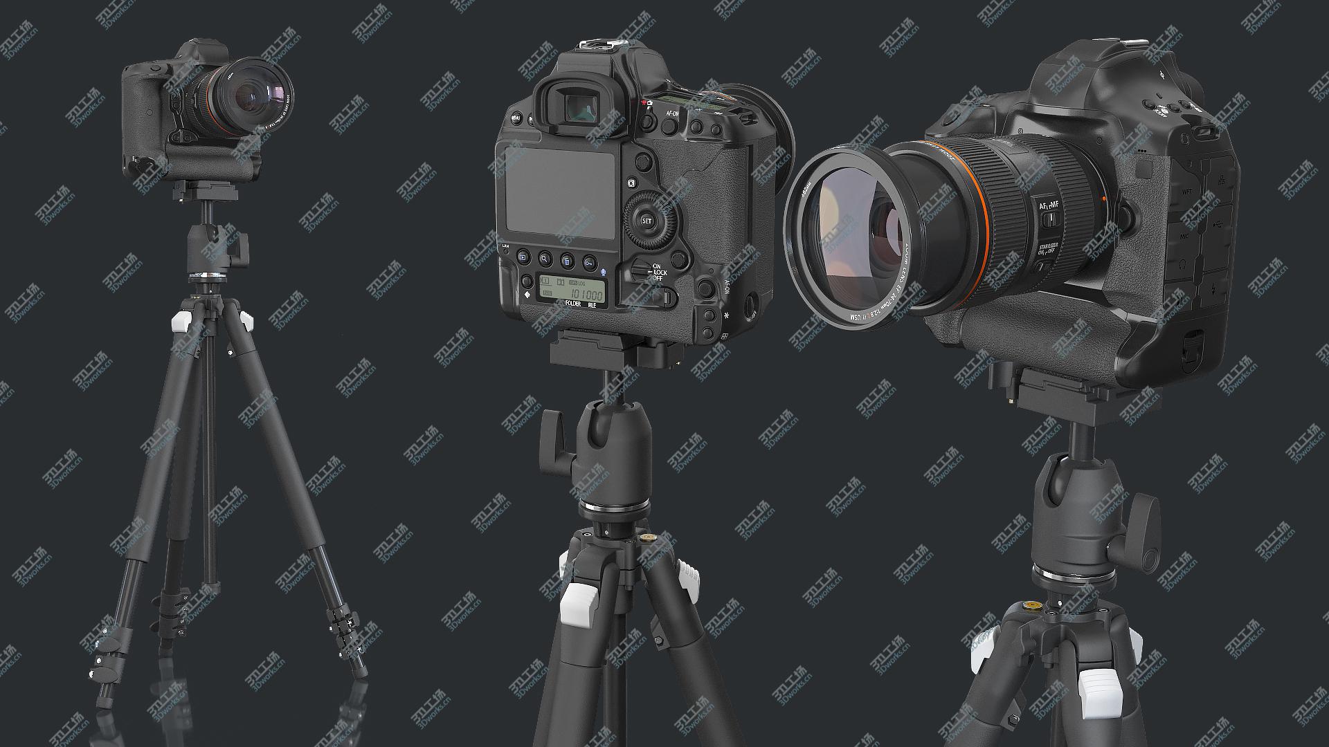 images/goods_img/20210319/DSLR Camera with Zoom on Tripod 3D model/4.jpg